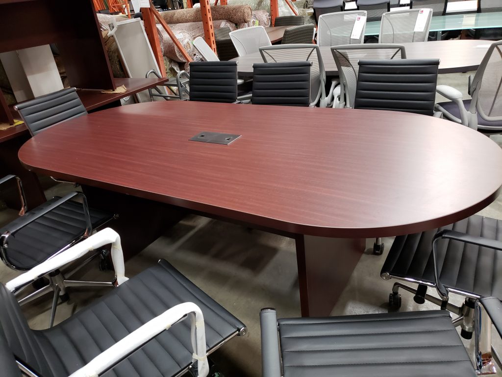 Performance Furnishings 8' Racetrack Conference Table,