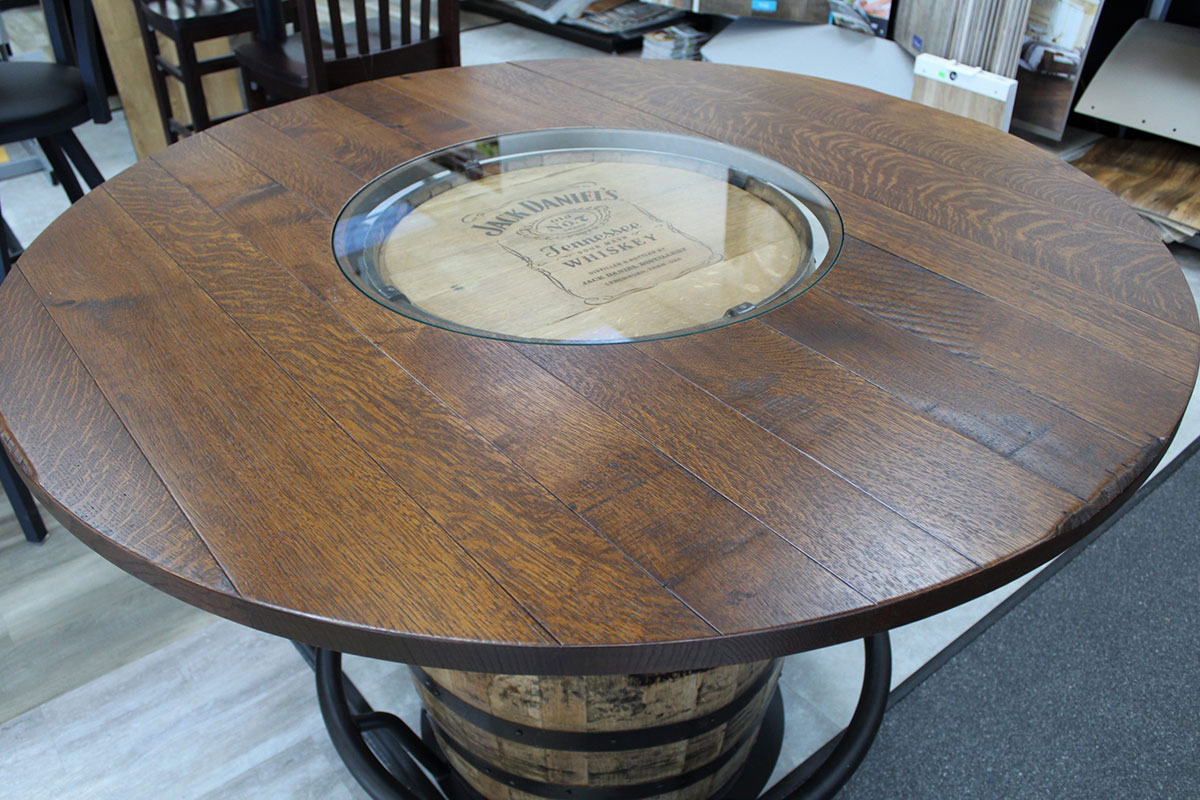 Jack Daniels Barrel Dining Room Table