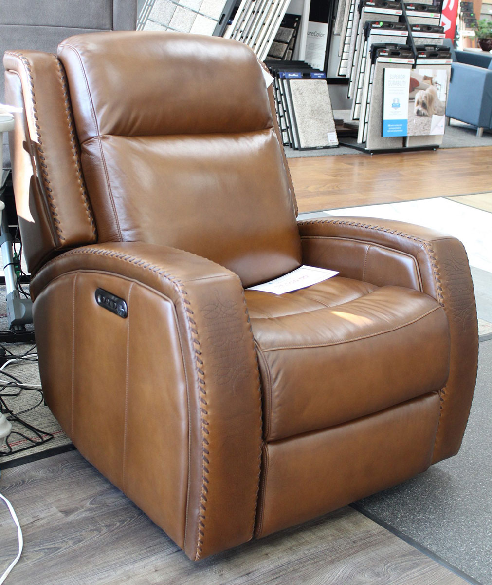 Flexsteel Mustang Power Gliding Recliner w/ Power Headrest Laber's