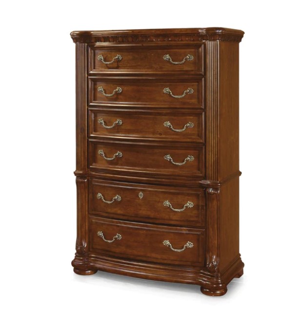 Flexsteel Wynwood Collection Cordoba Grand Lit Mansion Queen Bed With